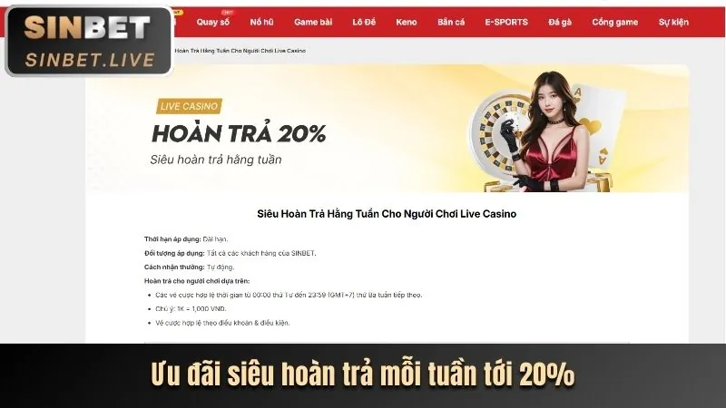 Hoàn Trả Thể Thao Casino mb88